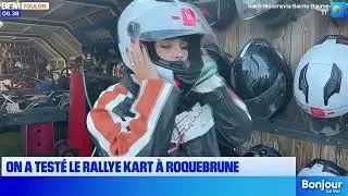 Var : &agrave; la d&eacute;couverte de Rallye Kart &agrave; Roquebrune-sur-argens avec BFM !