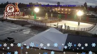 ❄️ LIVE from Bryce Canyon! Watch the Ice Ribbon sparkle in this winter wonder! 🌨️✨