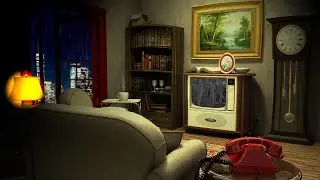 Cozy Rain City Living Midnight  Ambience & Piano Music + City Rain Sounds Relaxing