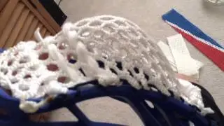 Dyed mesh and custom stringing pockets