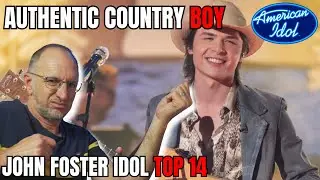 Vocal Coach React to JOHN FOSTER singing 