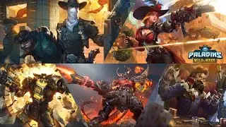 Paladins-Wild west battle pass + new tank raum