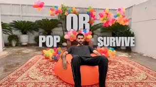 Will the Giant Balloon Survive 2 Minutes Under Me?