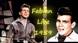 Fabian live  May24,1959 in Color  - Turn Me Loose   &  Tiger  (Stereo Mixed)