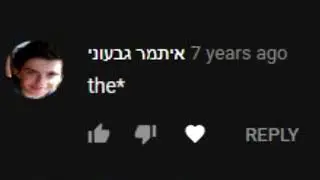 READING COMMENTS ON MY OLD VIDEOS