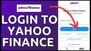 Yahoo Finance Login: How to Login Yahoo Finance Account 2024?