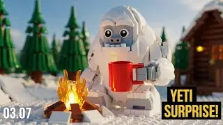 Горнолыжный курорт LEGO: Приключения Йети и Зимний Хаос! ❄️⛷️