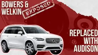 Обновление аудиосистемы Volvo XC90 | От Bowers & Wilkins до Audison Voce + активный сабвуфер | CA...