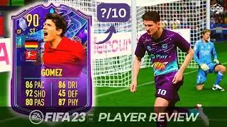 90 FANTASY FUT HEROES MARIO GOMEZ PLAYER REVIEW - FIFA 23 ULTIMATE TEAM (SBC)