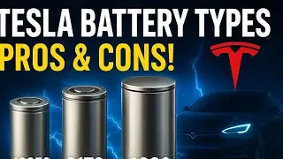 Tesla Battery Types Explained: 18650 vs 2170 vs 4680 | Pros, Cons & Future Tech!