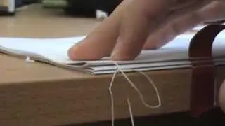 Wie man ein Buch bindet
