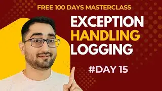 [DAY 15] HINDI Exception Handling in Spring Boot | @ControllerAdvice, Custom Exceptions, Logging
