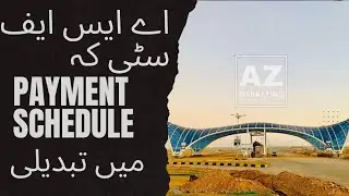 ASF CITY KARACHI Kay Payment Schedule Mai Changing #realestate #propertyforsale #plotforsale #home