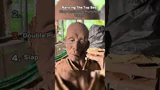 Ranking The Best Clay Sculpture Punching Videos! 😂 #funny #youtubeshorts #clay