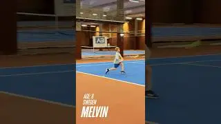 No Limits, Just Tennis Passion &ndash; Fearless 8 y/o Plays With All 😍