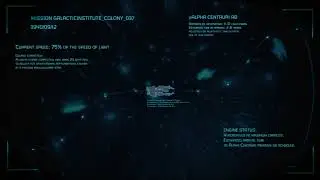 Cockpit Simulation to Alpha Centauri: Infographics for an Immersive Space Experience
