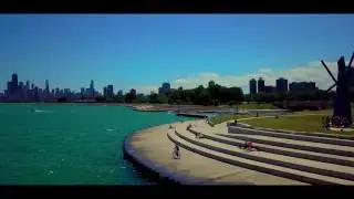Chicago Bike Ride - Lake Michigan - DJI Mavic Pro - Active Track Mode