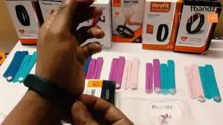fbandz ID115 Altum Hr Heart Rate Fitness Band Smart Band with 2 Colourful Replacement Bands