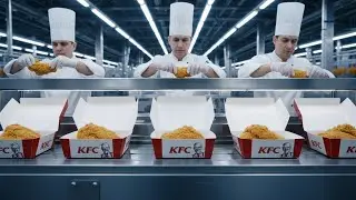 Inside the Million-Dollar KFC Factory &ndash; (Full Process) How KFC Legendary Fried Chicken Is Made