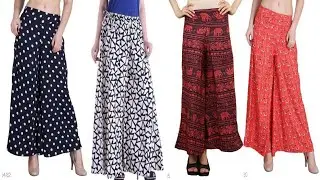 Palazzo pants | Stylish Women's Printed Palazzo | Exclusive Shopping