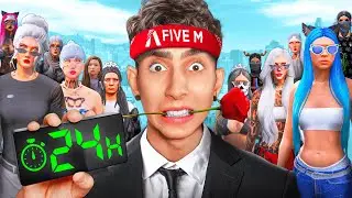 24 HORAS para Arrumar uma NAMORADA no GTA RP