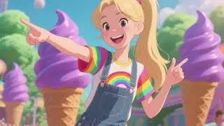 Yummy Yummy Ice Cream Colors | Learn Colors with Fun Ice Cream Song for Kids | @Minii-q7w  Kids TV
