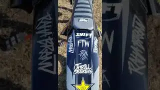 colby raha/FTW (forever two wheels) tribute bike