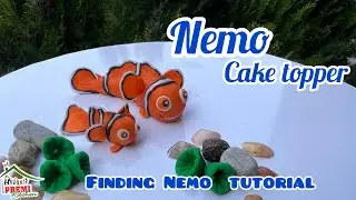 Nemo cake topper tutorial | Finding Nemo | cake toppers | fondant toppers |