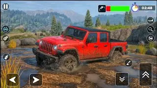 4x4 Offroad Simulator Gameplay 🚙❄️ | Snow & Ice Road Challenge 🧊 | Extreme Truck Race