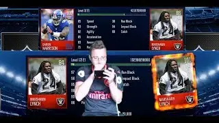 Madden NFL Mobile 18 First 101 OVR Marshawn Lynch Gameplay! What Happens When You Trade-in a 100 OVR