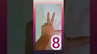 kaatrin மொழி| Let's Learn the Indian Sign Language - Part 2 | Numbers 1-10  #signlanguage #shorts