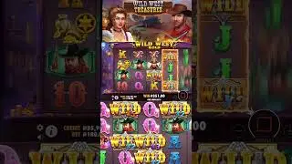 лютый занос в wild west gold #slot #casino #crazy #maxwin #заносынедели