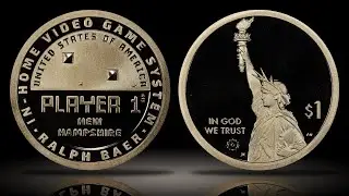 2021-S New Hampshire American Innovation Dollar PCGS PR69 First In Home Video Game System Ralph Baer