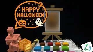  Halloween Pixels by the Little guy #pixelart #minecraft #coppergolem #redstone #bedrock #copperage 