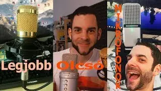 Samson | BM-800 | Logitech | Legjobb olcs&oacute; mikrofonok tesztje!
