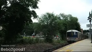 MTA Metro-North Harlem Line Trains at Valhalla, NY RR