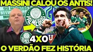 MASSINI calou os ANTIS! PALMEIRAS na FINAL! VERD&Atilde;O deu SHOW e fez HIST&Oacute;RIA na LIBERTADORES!