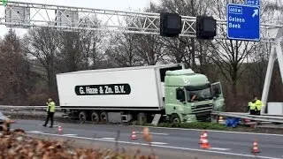 [Spaubeek] Ongeval met vrachtauto op de A76!