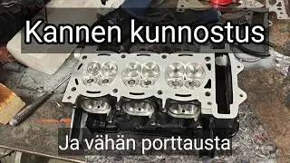 Speed triple turbo pt.5 Kannen kunnostus