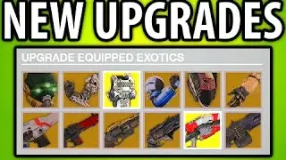 How Upgrades Work - Xur Upgrade Equipped Exotics, Destiny Tips & Tricks