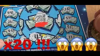 GRATTAGE FDJ Magique X20🤩🍀 beau gains un ticket qui change la donne 🤗