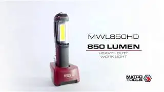 MATCO MWL850HD - HEAVY-DUTY 850 LUMEN WORKLIGHT