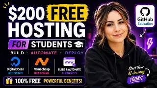 Claim Digital Ocean $200 free Credits (as a student)