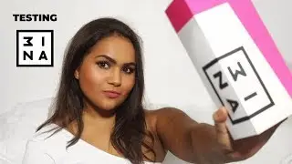 TESTING AND REVIEWING 3INA BESTSELLER MAKEUP | Cynthia Royer