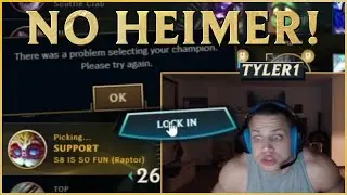 Tyler1 Picks Heimerdinger but Riot Has Other Plans