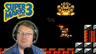 Tanooki Mario Takes on BOWSER! - Mario 3 NES World 8  - All the Games I Played As a Kid ep.12