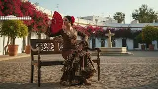 Ambient Chill Guitar: Relaxing Shruti Box and Spanish Flamenco Fusion for Sleep Aid