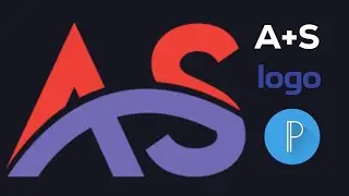 A+S logo in pixellab|| sida loogo loogu sameeyo pixellab