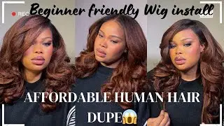 Watch me install this $50 affordable human hair dupe from Amazon | Latisha Sensationnel hair