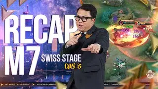 TLPH, AURORA TURKIYE & AURORA PH AMANKAN KNOCK OUT STAGE! RECAP SWISS STAGE M7 DAY 5 #MLBBIDCreator